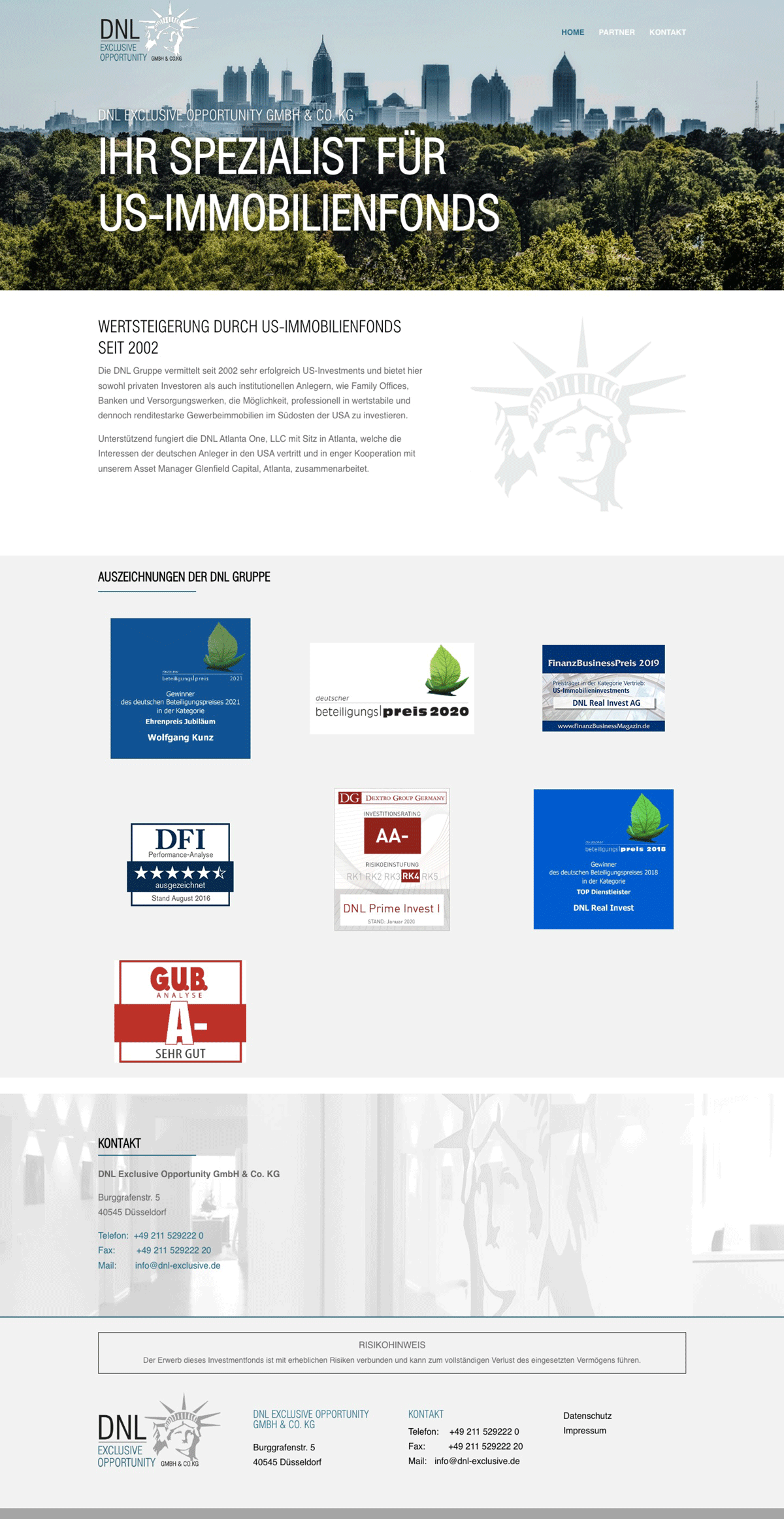 DNL Exclusive Webdesign Köln