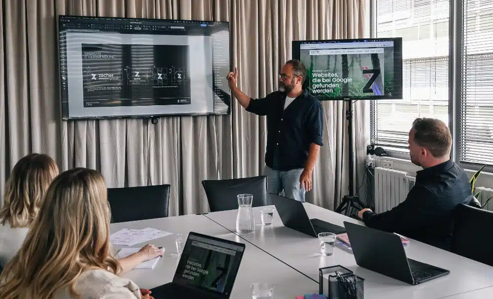 Grafikdesign Köln Teammeeting