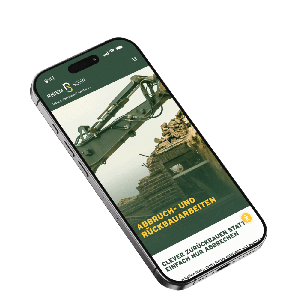 Webdesign Agentur aus Siegburg | Smartphone-Präsentation