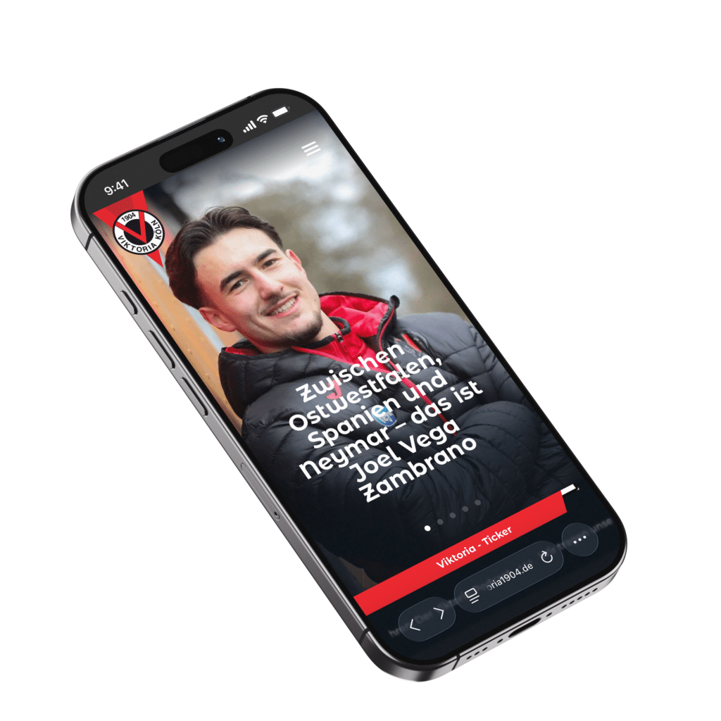 Webdesign Agentur aus Siegburg | Fußball-App