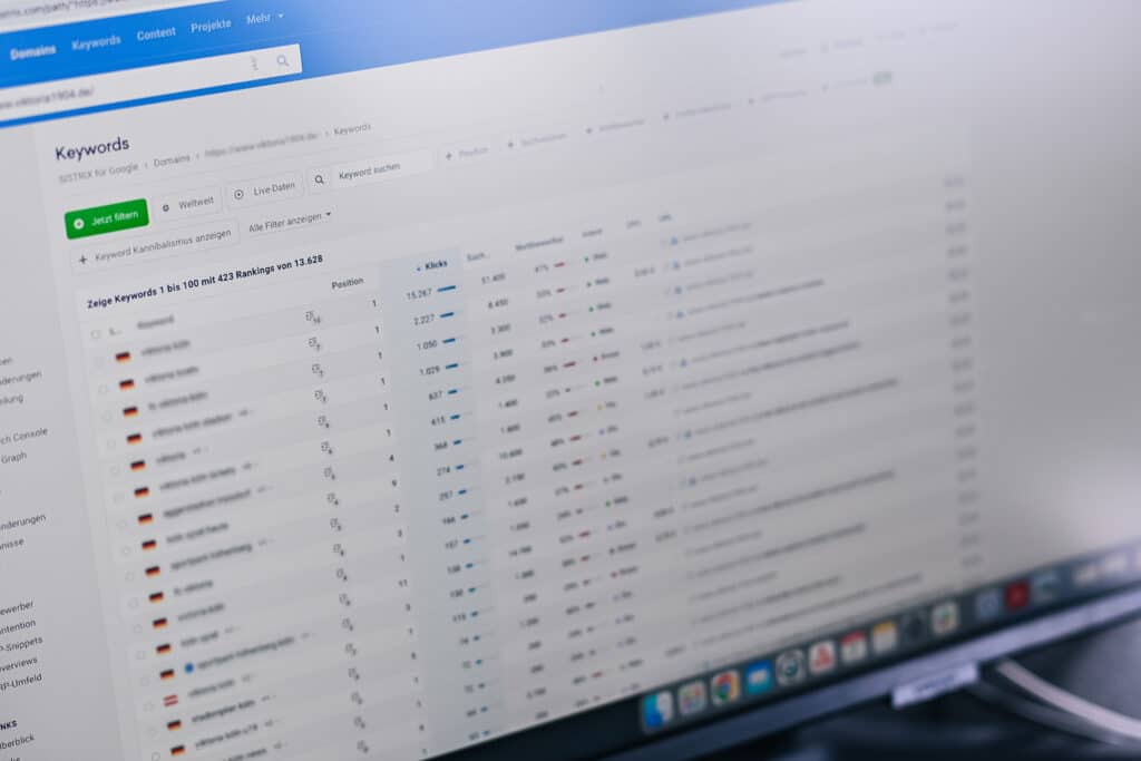 Suchmaschinenoptimierung Köln Keywordrecherche