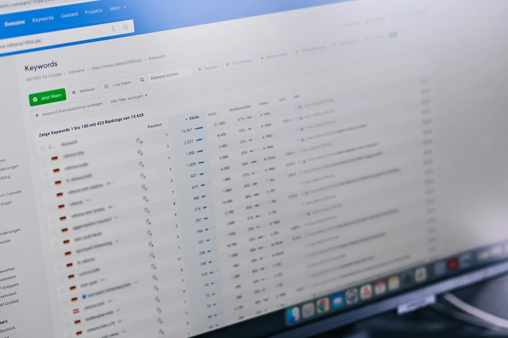 Suchmaschinenoptimierung Köln Keywordrecherche