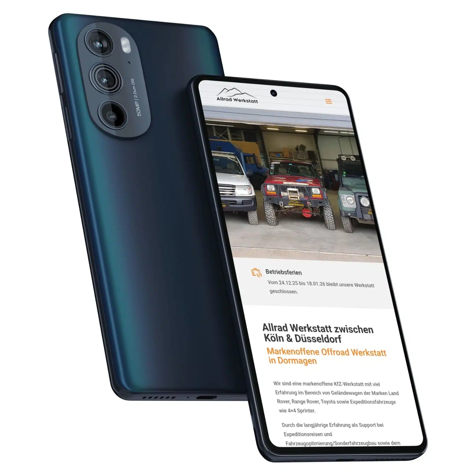 Webdesign Köln Referenz Allrad Werkstatt