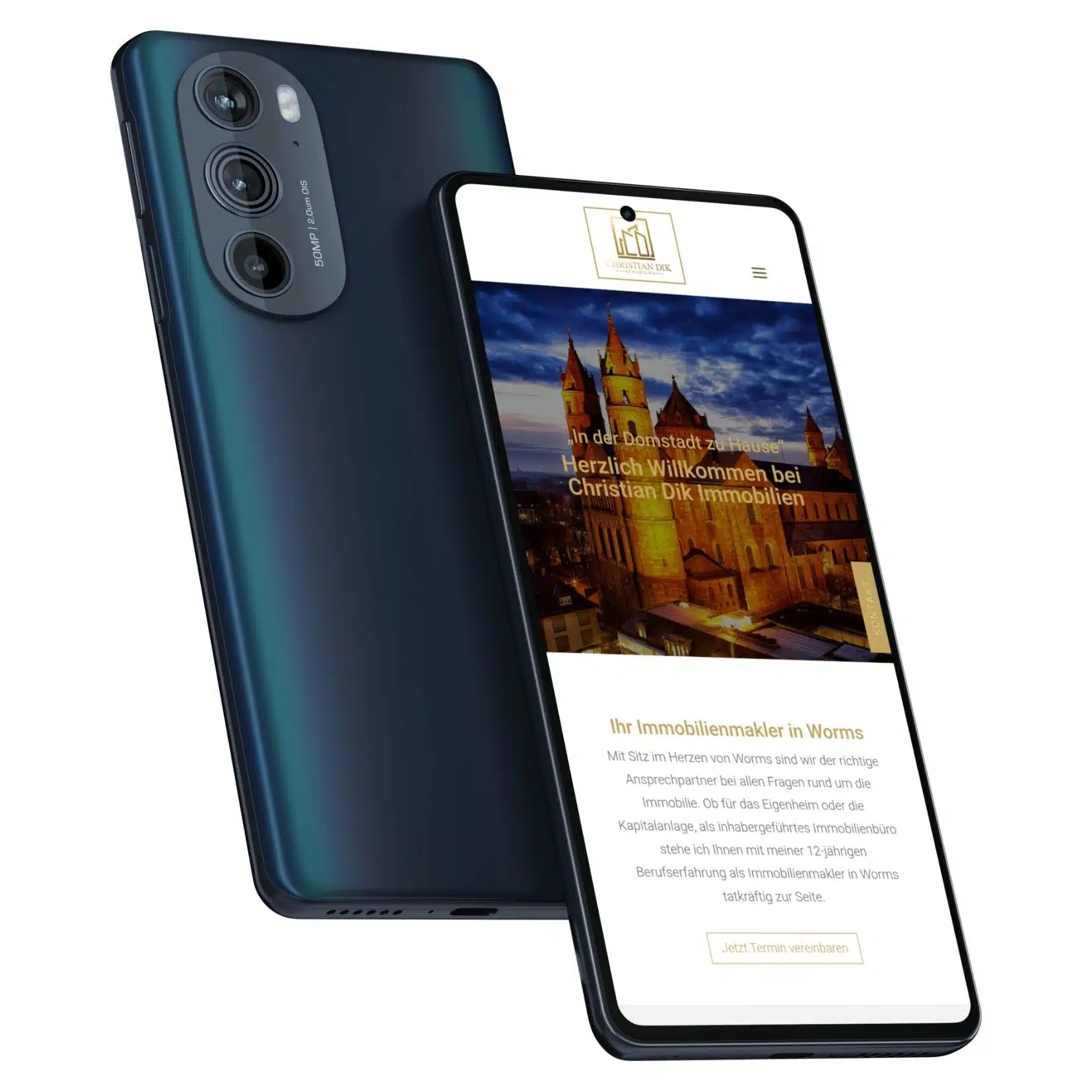 Webdesign Köln Referenz Christian Dik Immobilien