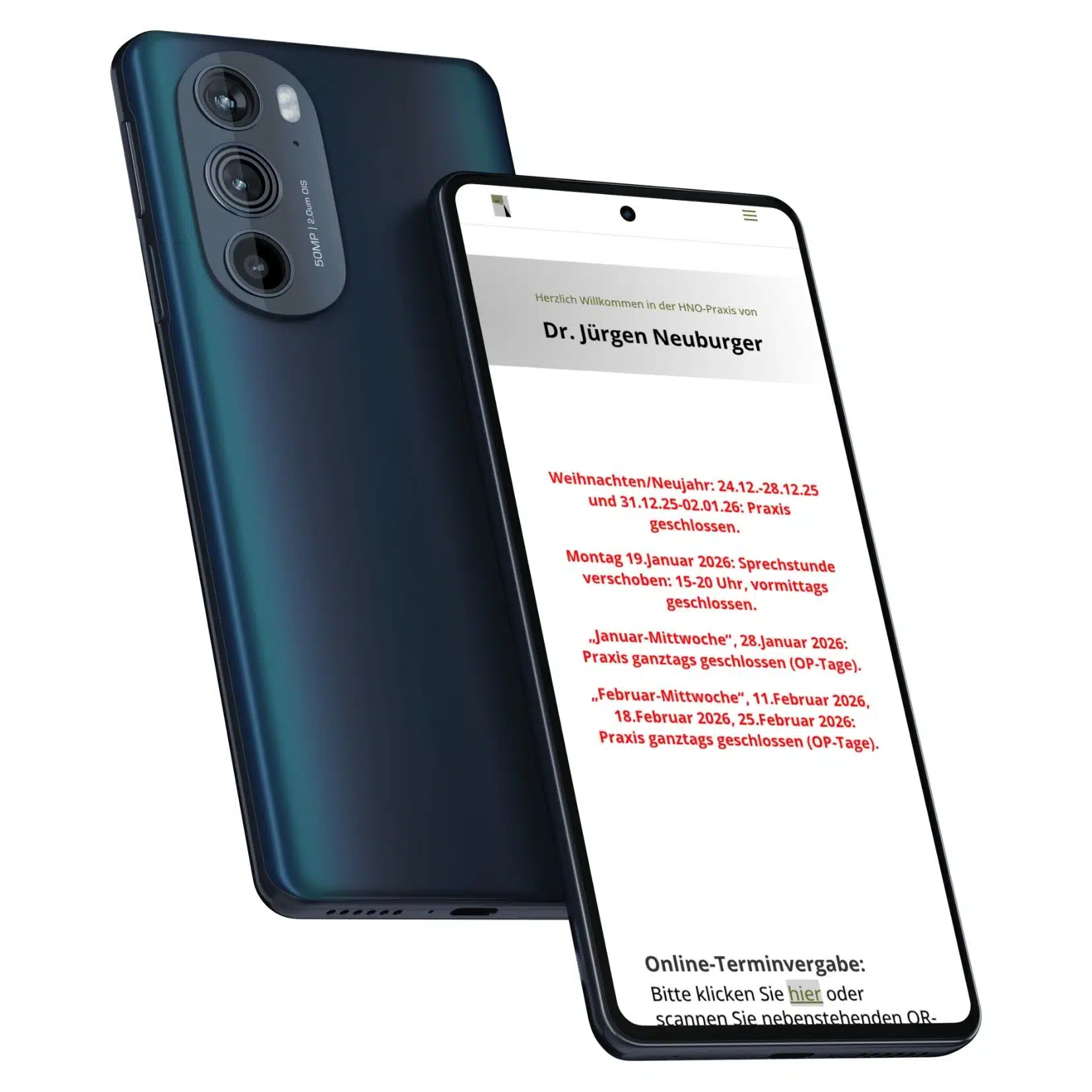 Webdesign Köln Referenz HNO