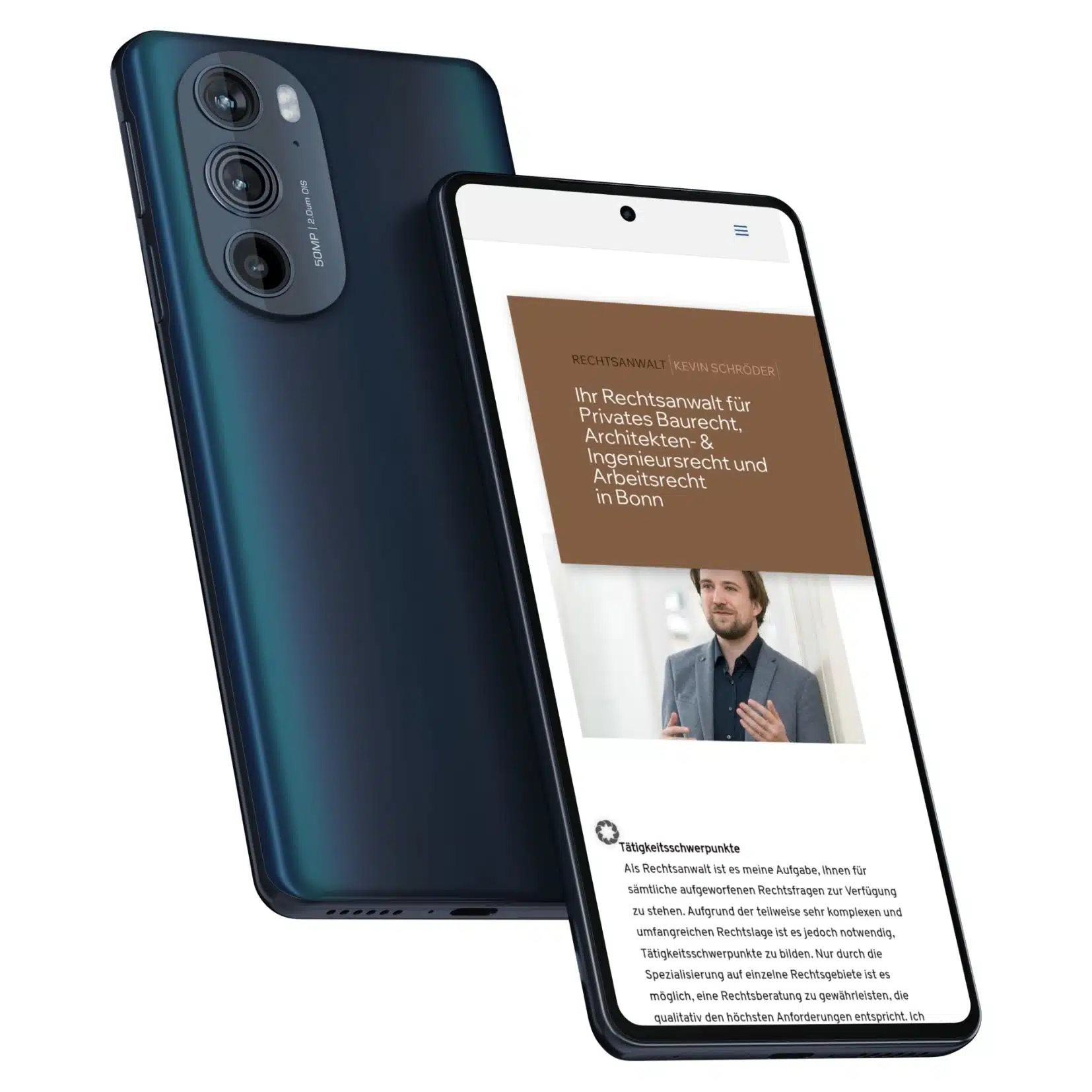 Webdesign Köln Referenz Rechtsanwalt Kevin Schröder