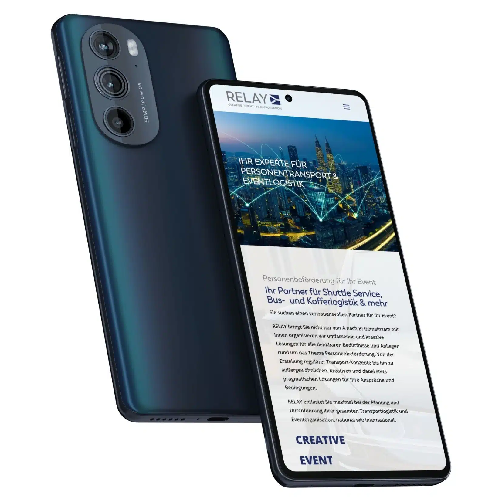 Webdesign Köln Referenz Relay GmbH