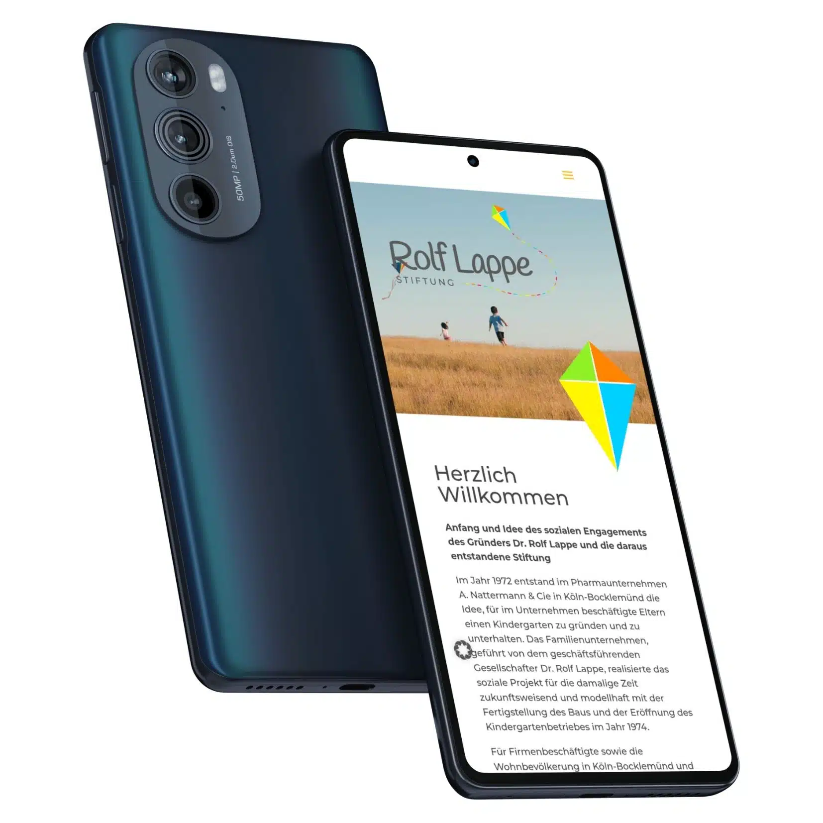 Webdesign Köln Referenz Rolf Lappe Stiftung