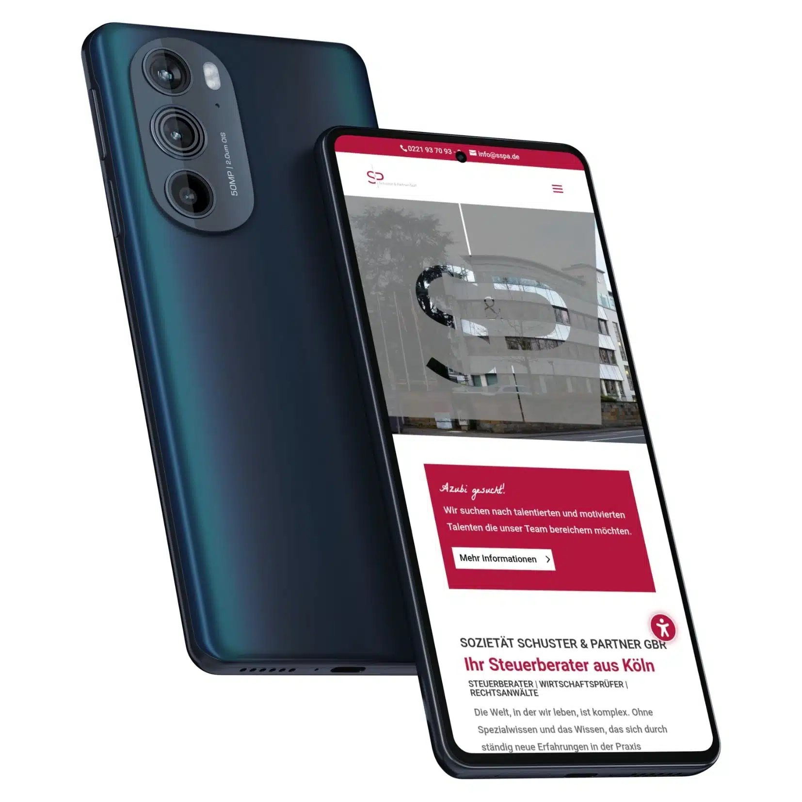 Webdesign Köln Referenz Schuster & Partner