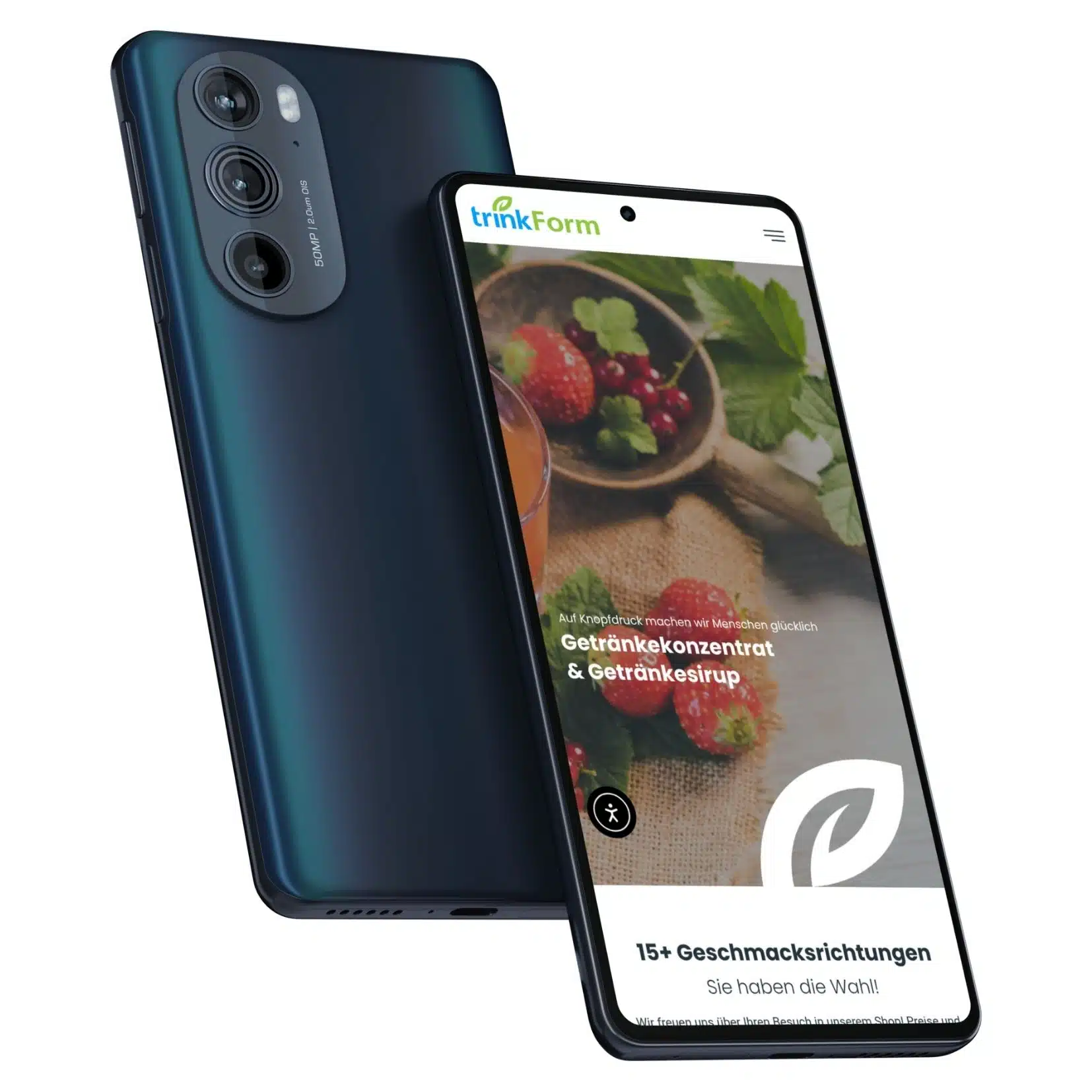 Webdesign Köln Referenz trinkForm