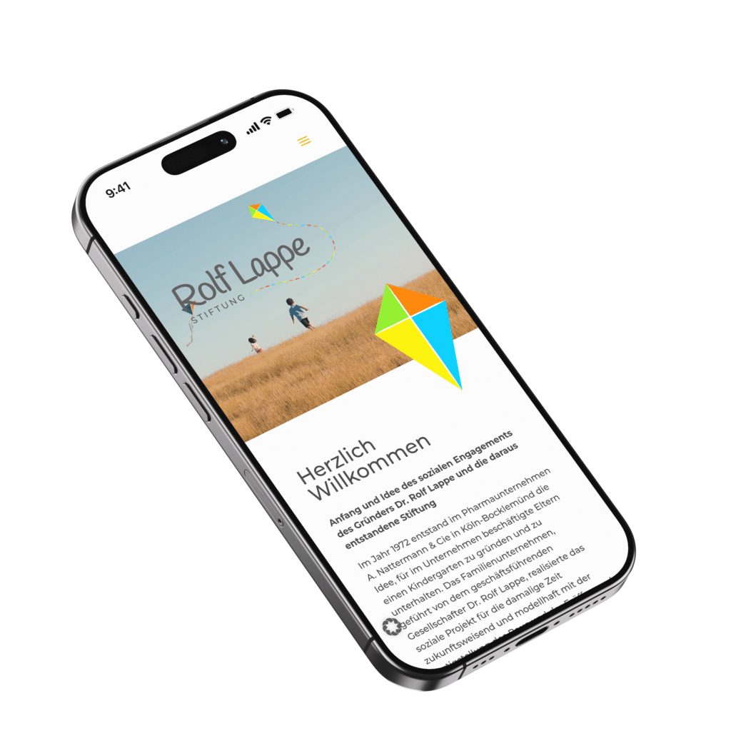 Webdesign Agentur aus Siegburg | Smartphone-Website