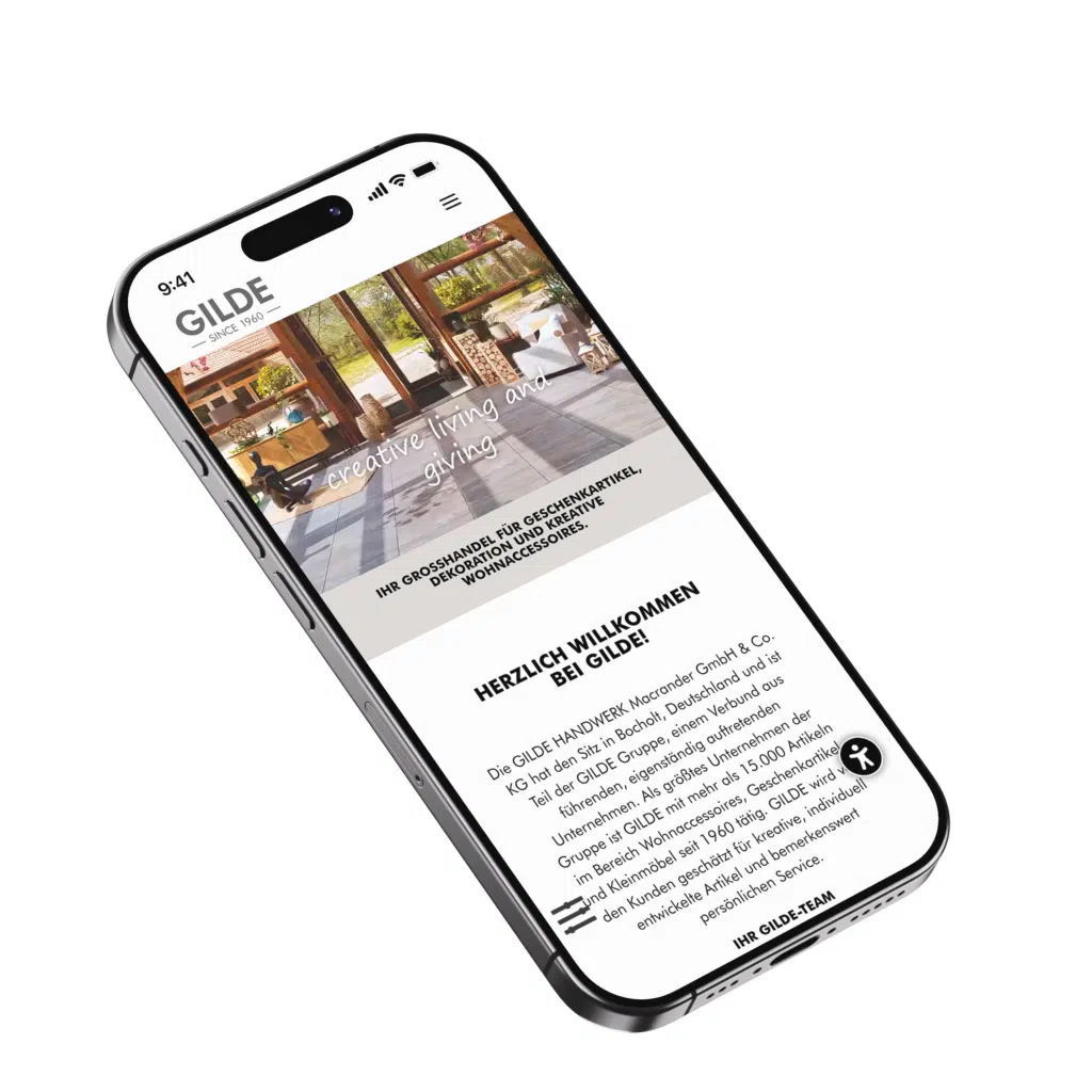 Webdesign Köln Referenz GILDE Handwerk